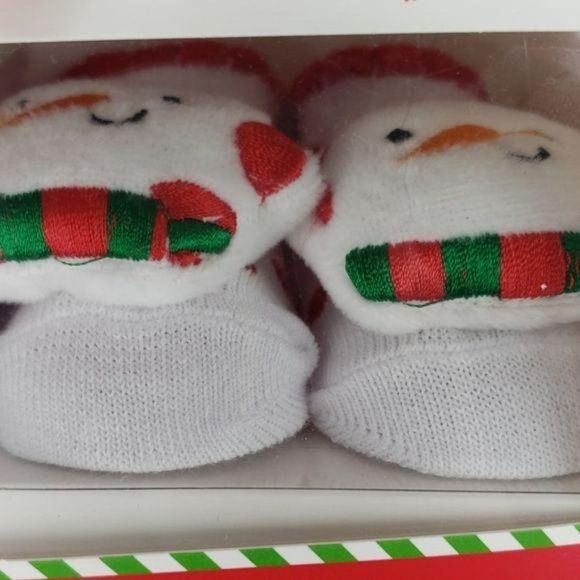 SteppingĀ Stonesā Infant 2āPk Plush Christmas Socks - Picture 4 of 7